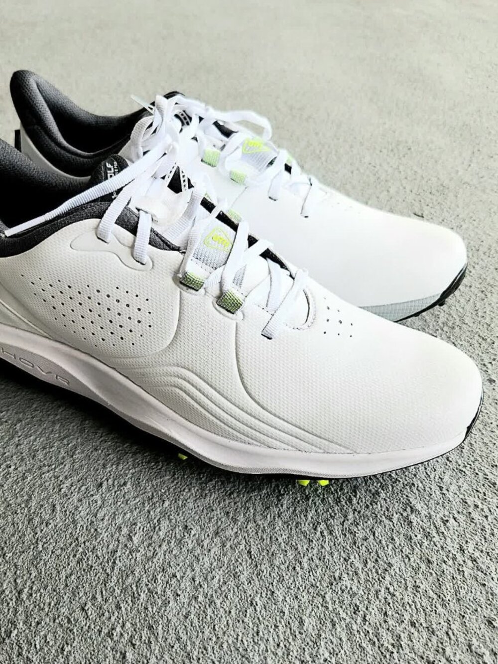 Under Armour Men's UA Drive Pro Spiked Golf Shoes 3026918-100 Size 11 US